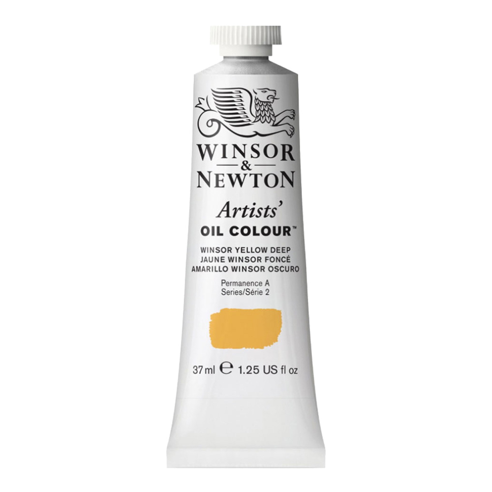 W&N Artists' Oil 37 ml Winsor Yellow Deep