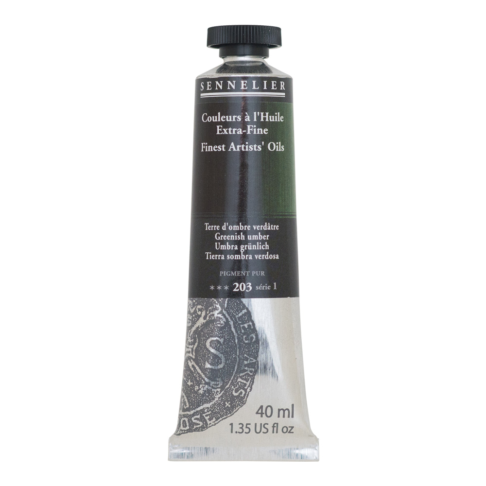 Sennelier Oil 40 ml S1 Greenish Umber