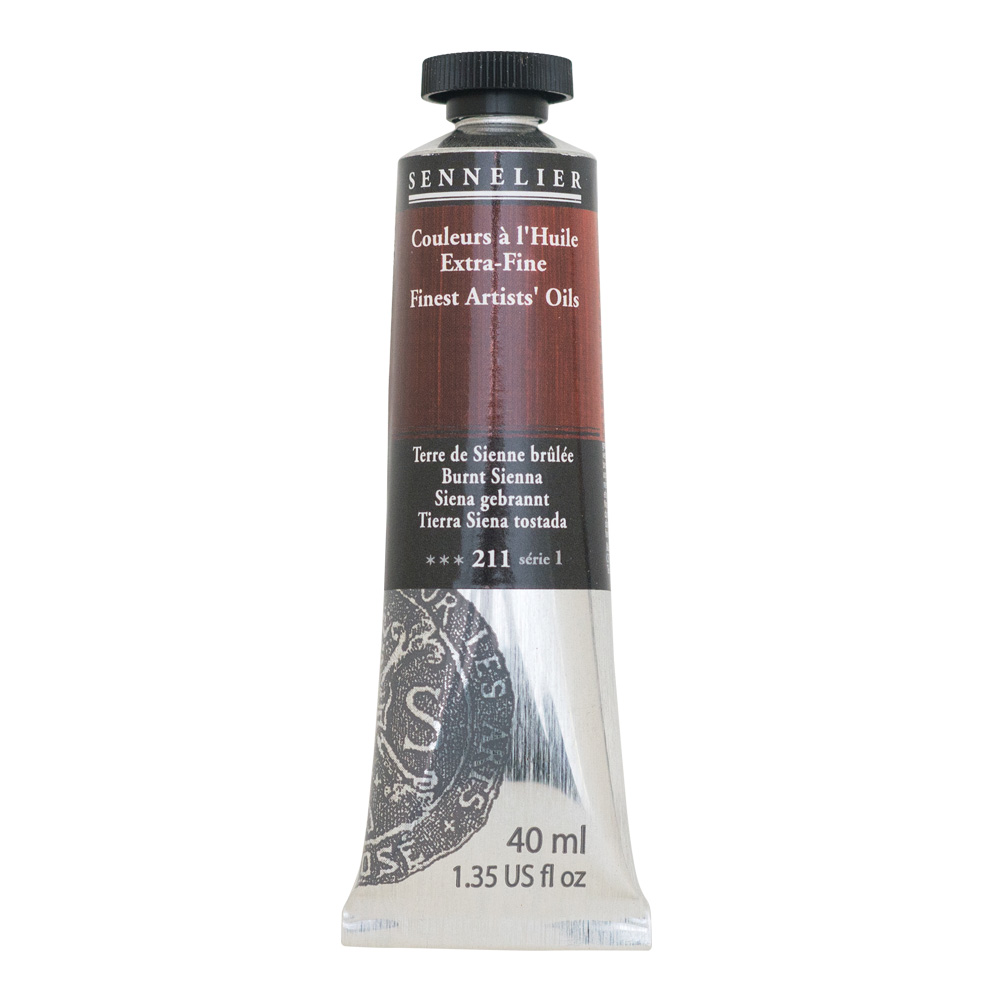 Sennelier Oil 40 ml S1 Burnt Sienna