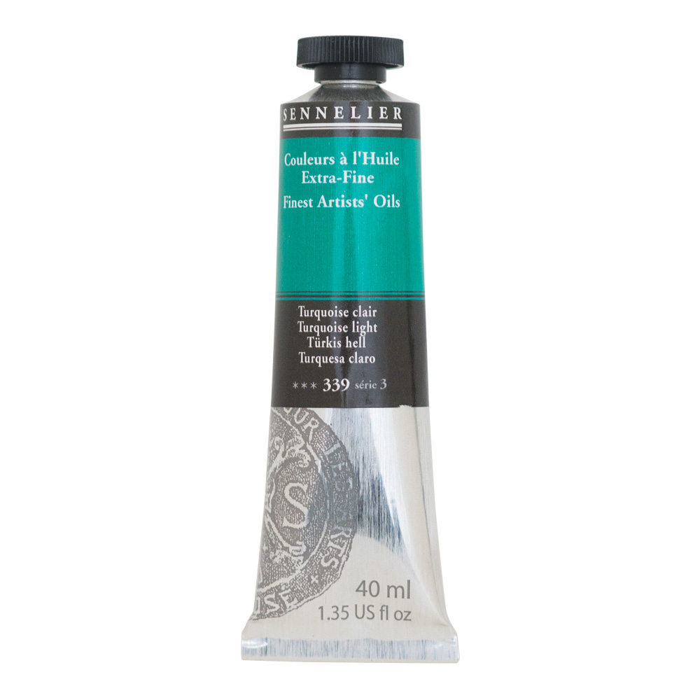 Sennelier Oil 40 ml S3 Turquoise Light