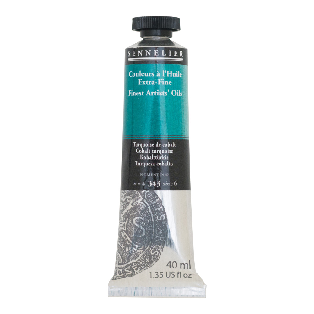 Sennelier Oil 40 ml S6 Cobalt Turquoise