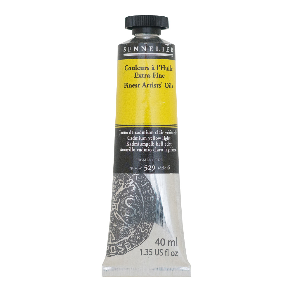 Sennelier Oil 40 ml S6 Cadmium Yellow Light
