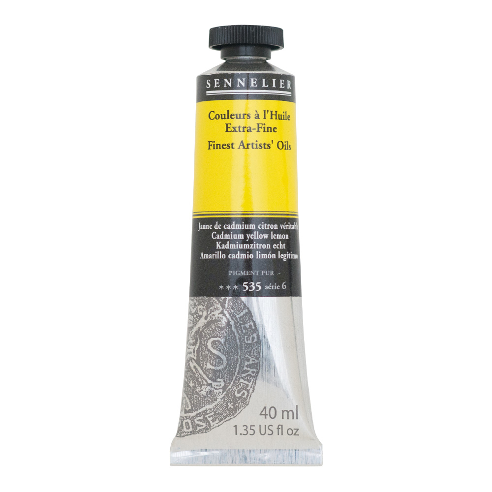 Sennelier Oil 40 ml S6 Cadmium Yellow Lemon