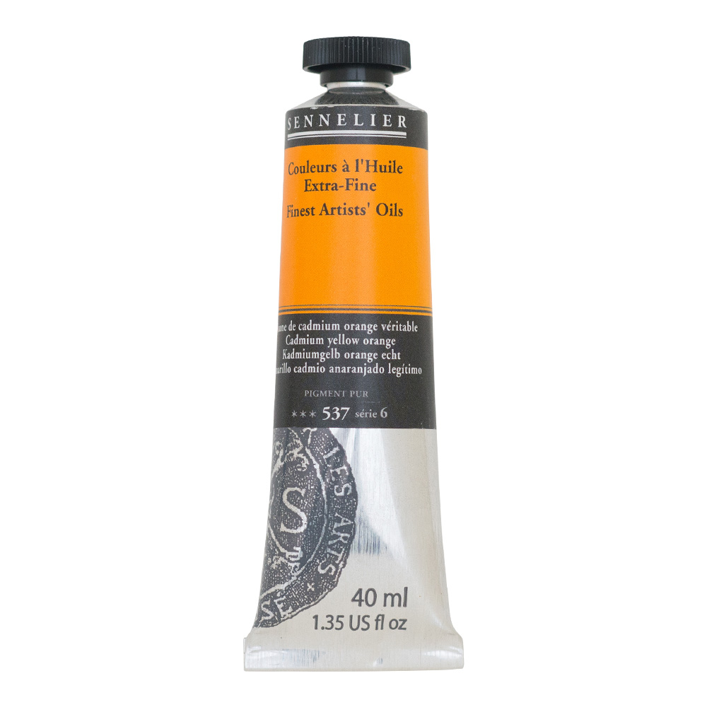 Sennelier Oil 40 ml S6 Cadmium Yellow orange