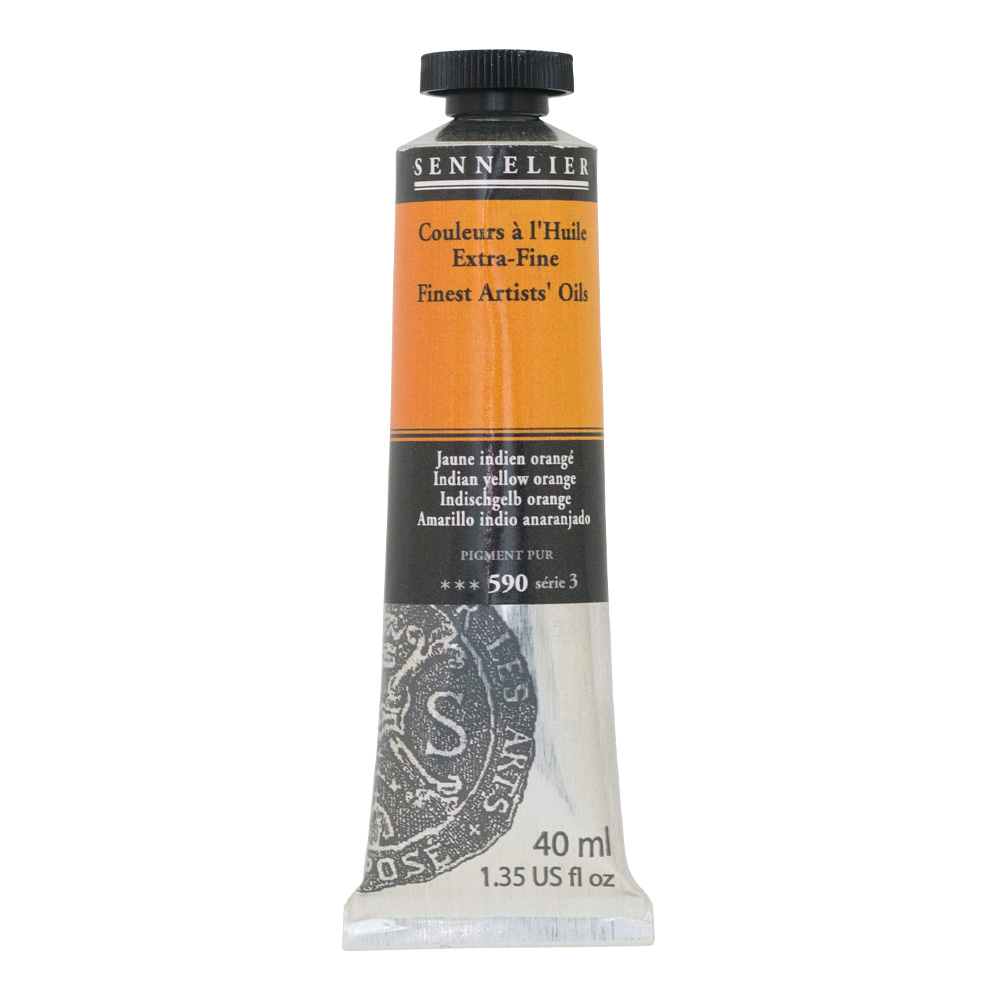 Sennelier Oil 40 ml S3 Indian Yellow Orange