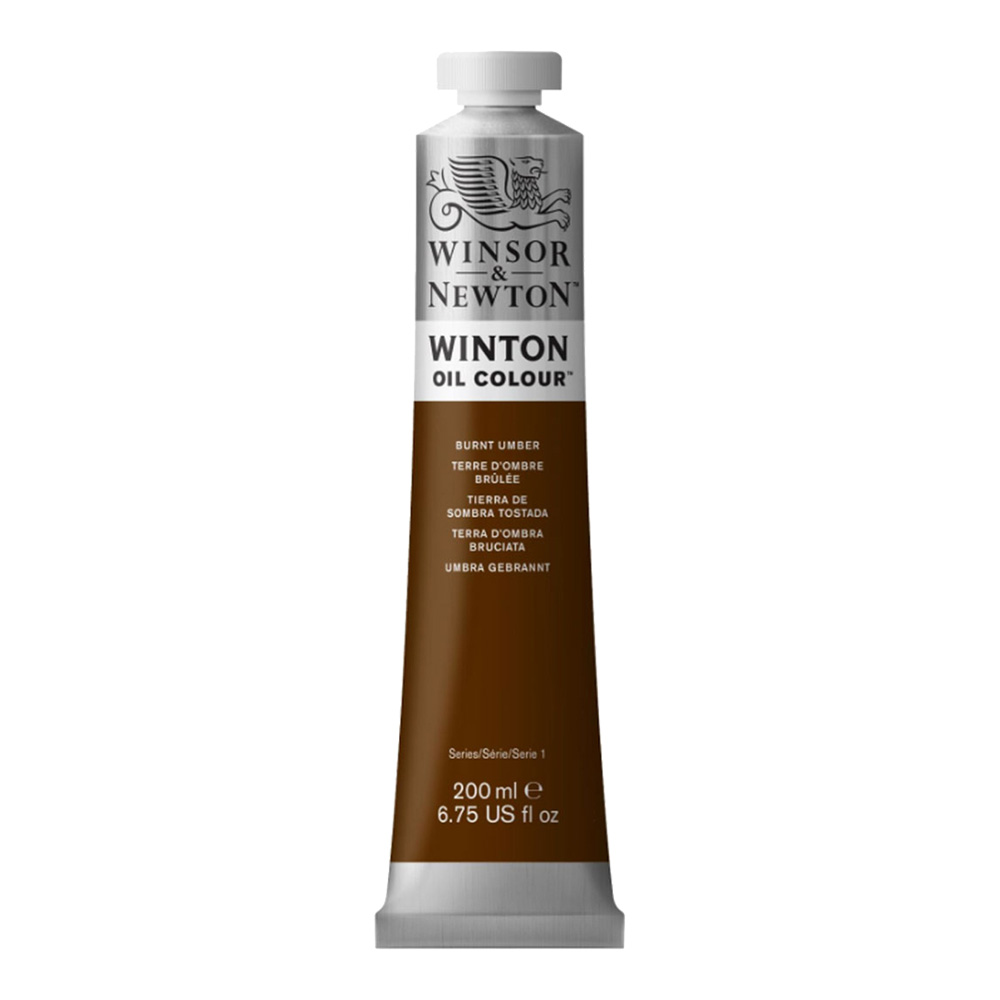 Winton Oil 200 ml Burnt Umber