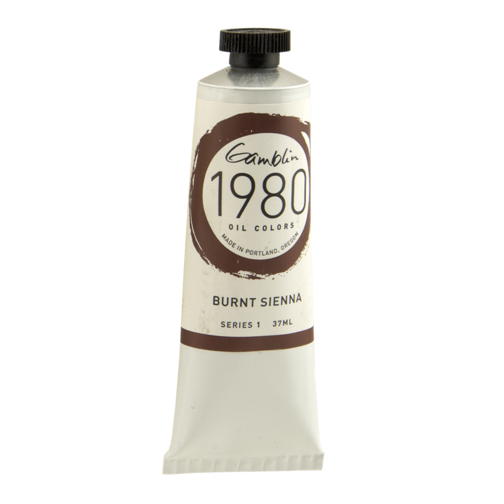 Gamblin 1980 Oil Burnt Sienna 37 ml