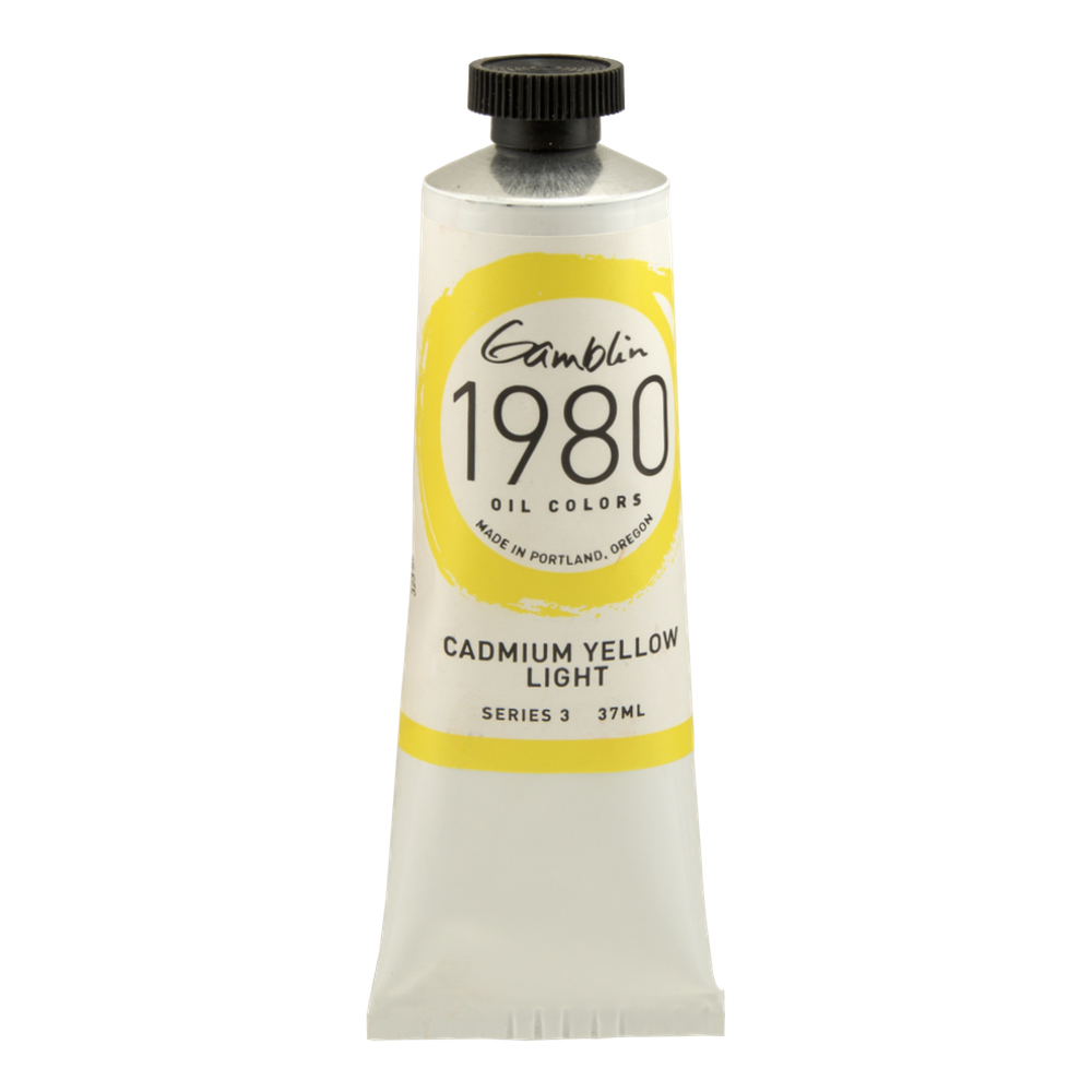 Gamblin 1980 Oil Cadmium Yellow Lt 37 ml