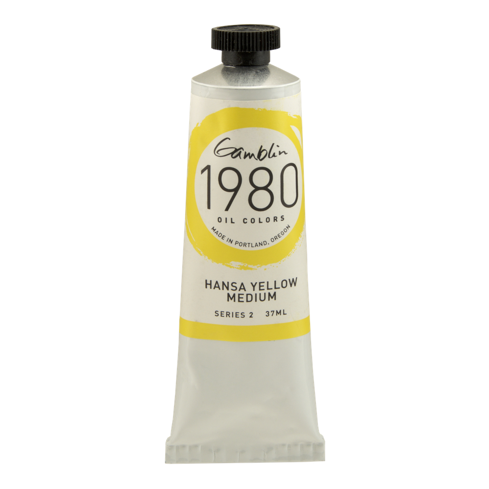 Gamblin 1980 Oil Hansa Yellow Med 37 ml