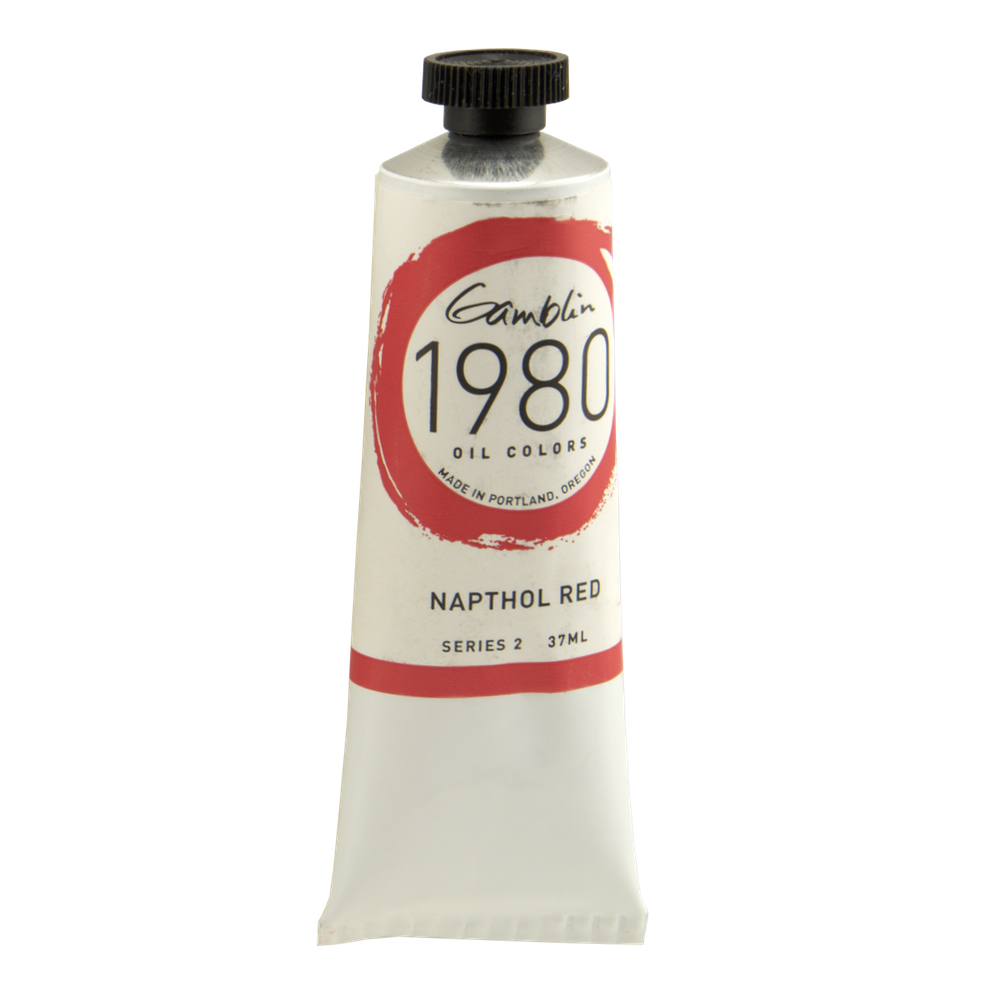 Gamblin 1980 Oil Napthol Red 37 ml