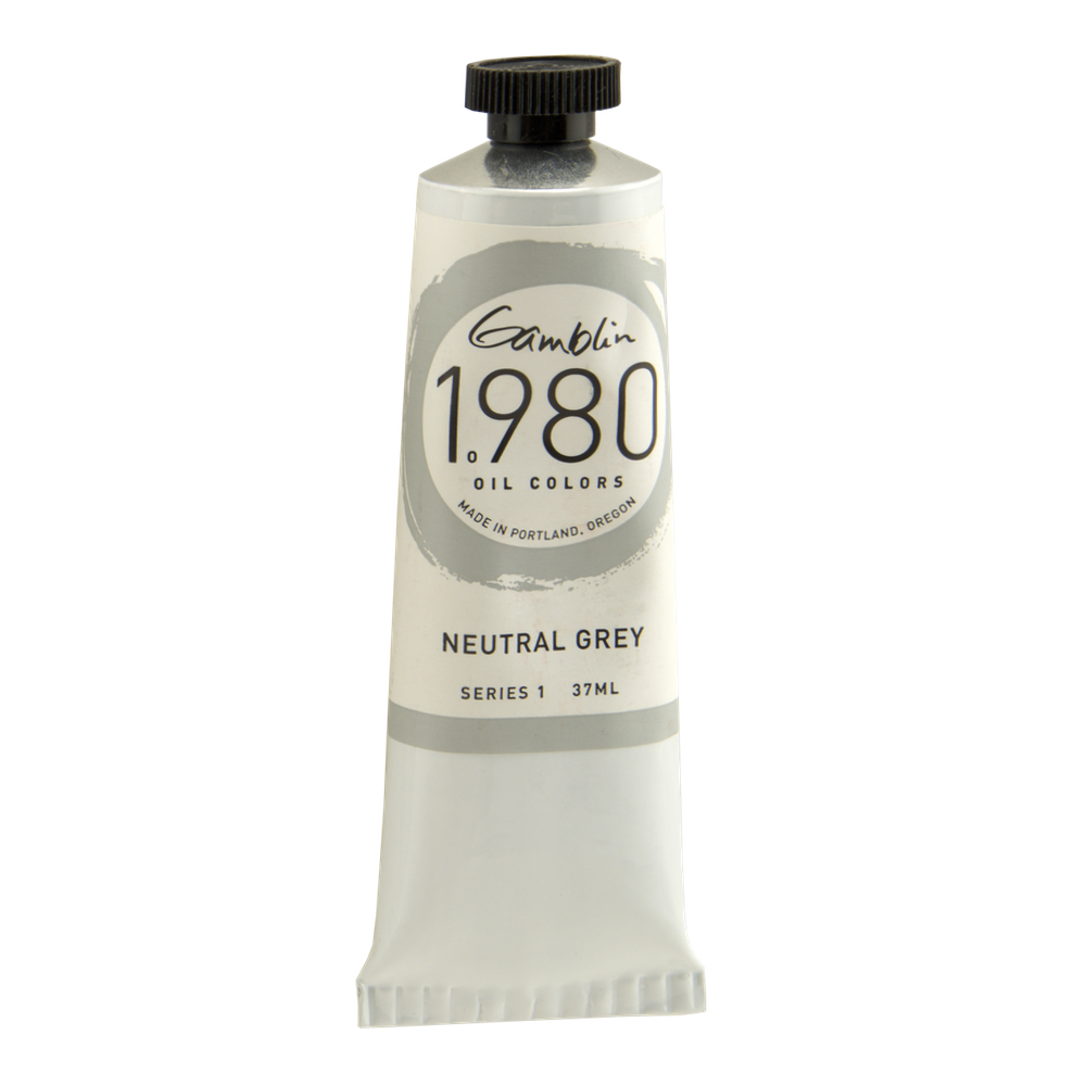 Gamblin 1980 Oil Neutral Grey 37 ml