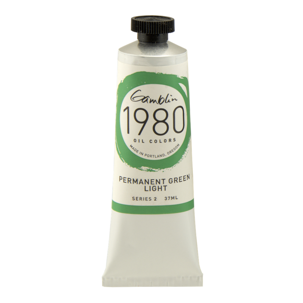 Gamblin 1980 Oil Perm Green Lt 37 ml