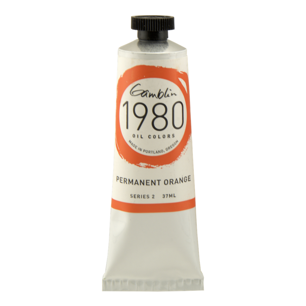 Gamblin 1980 Oil Perm Orange 37 ml