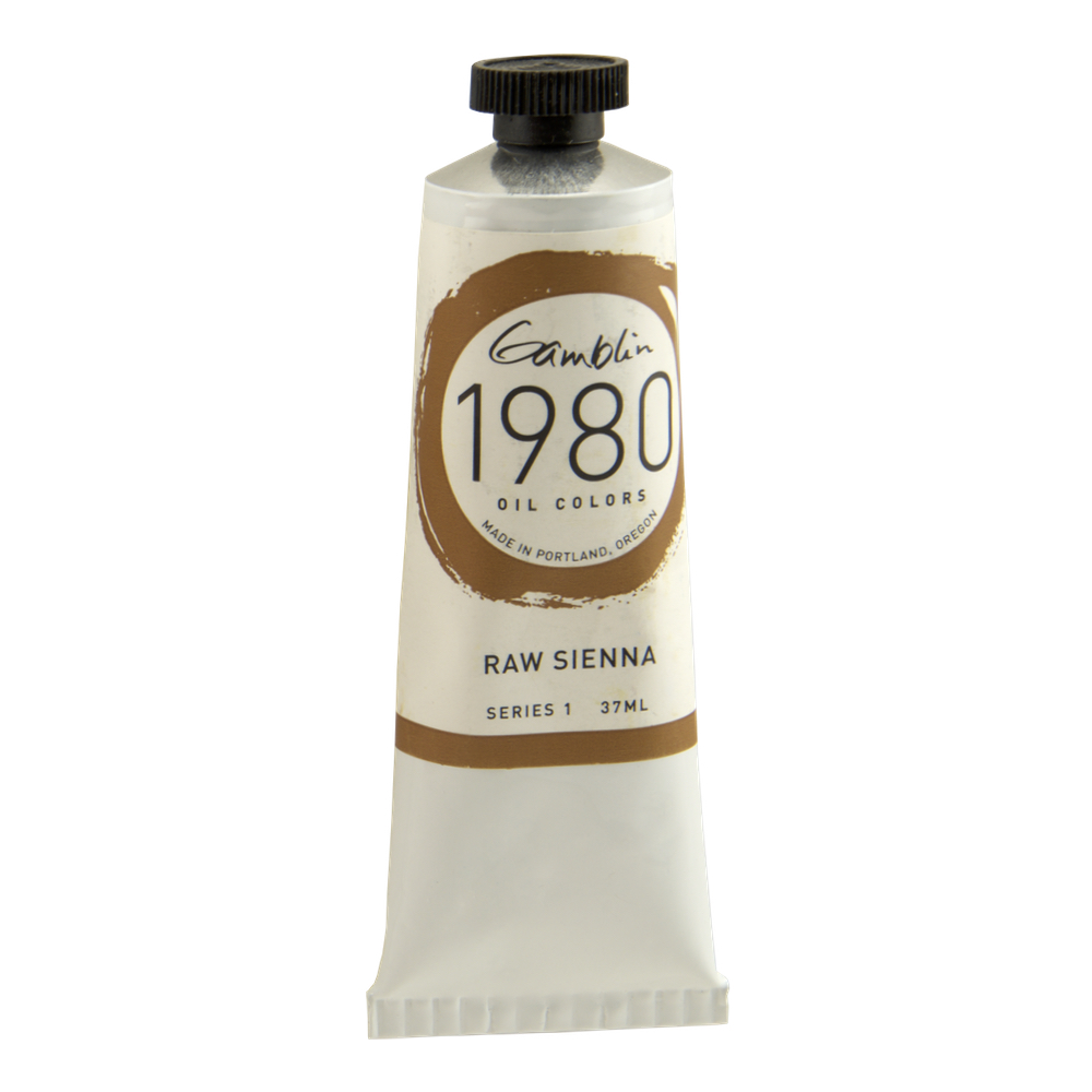 Gamblin 1980 Oil Raw Sienna 37 ml