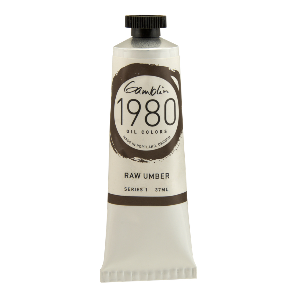 Gamblin 1980 Oil Raw Umber 150 ml