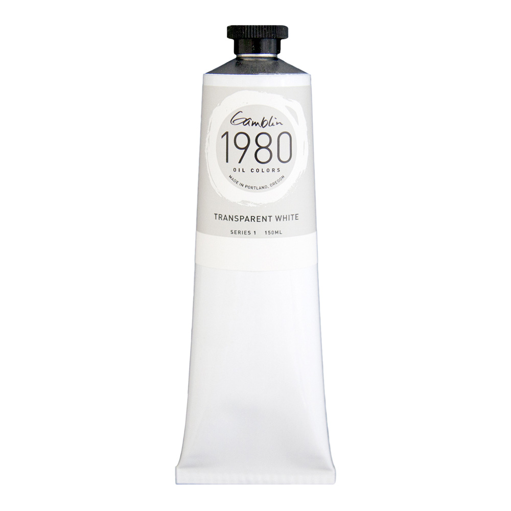 Gamblin 1980 Oil Transp White 150 ml