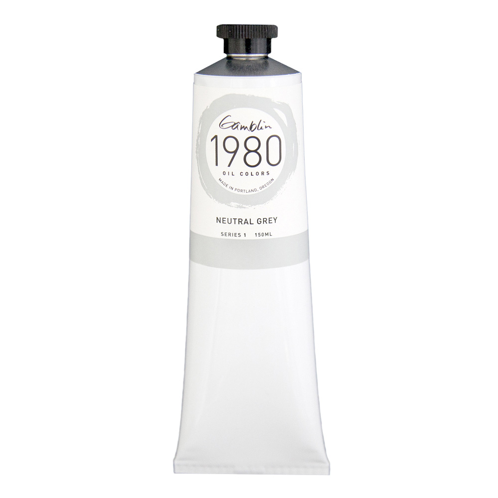 Gamblin 1980 Oil Neutral Grey 150 ml