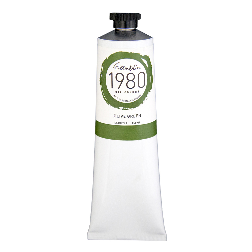 Gamblin 1980 Oil Olive Green 150 ml