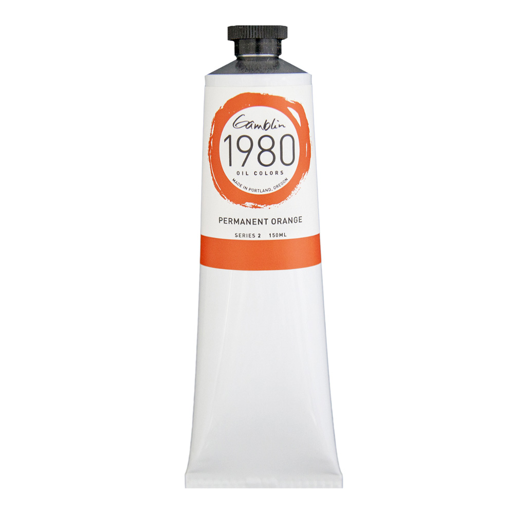 Gamblin 1980 Oil Perm Orange 150 ml