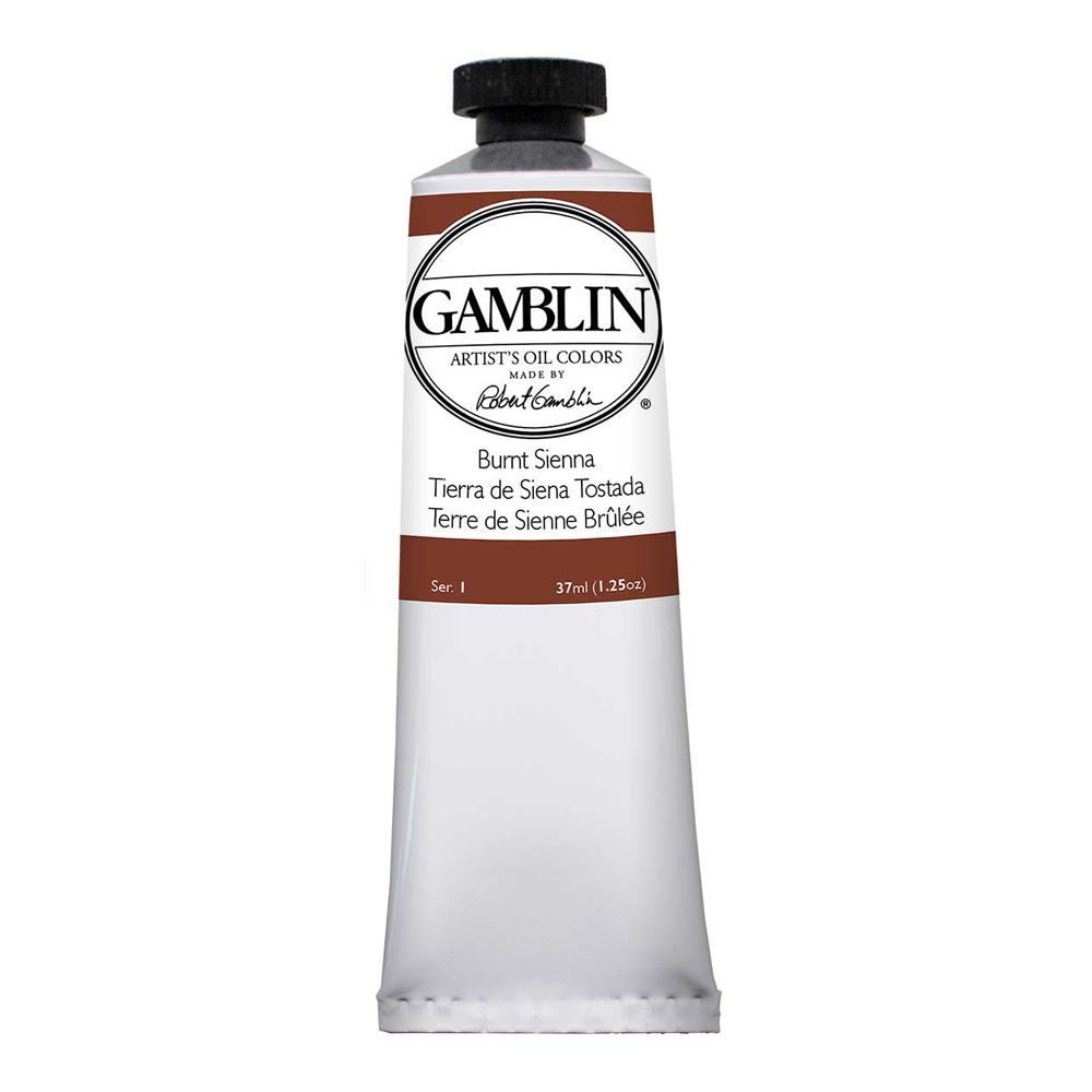 Gamblin Artist Oil 37 ml Burnt Sienna