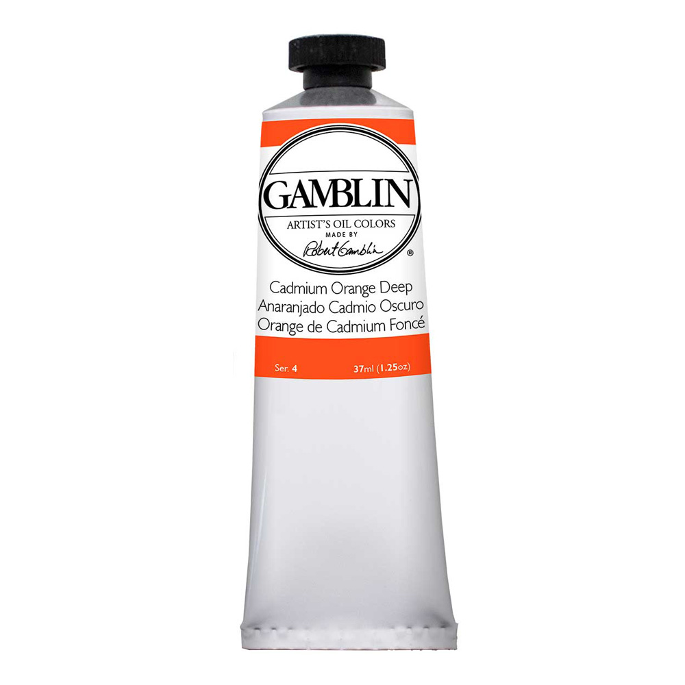 Gamblin Artist Oil 37 ml Cadmium Orange Dp