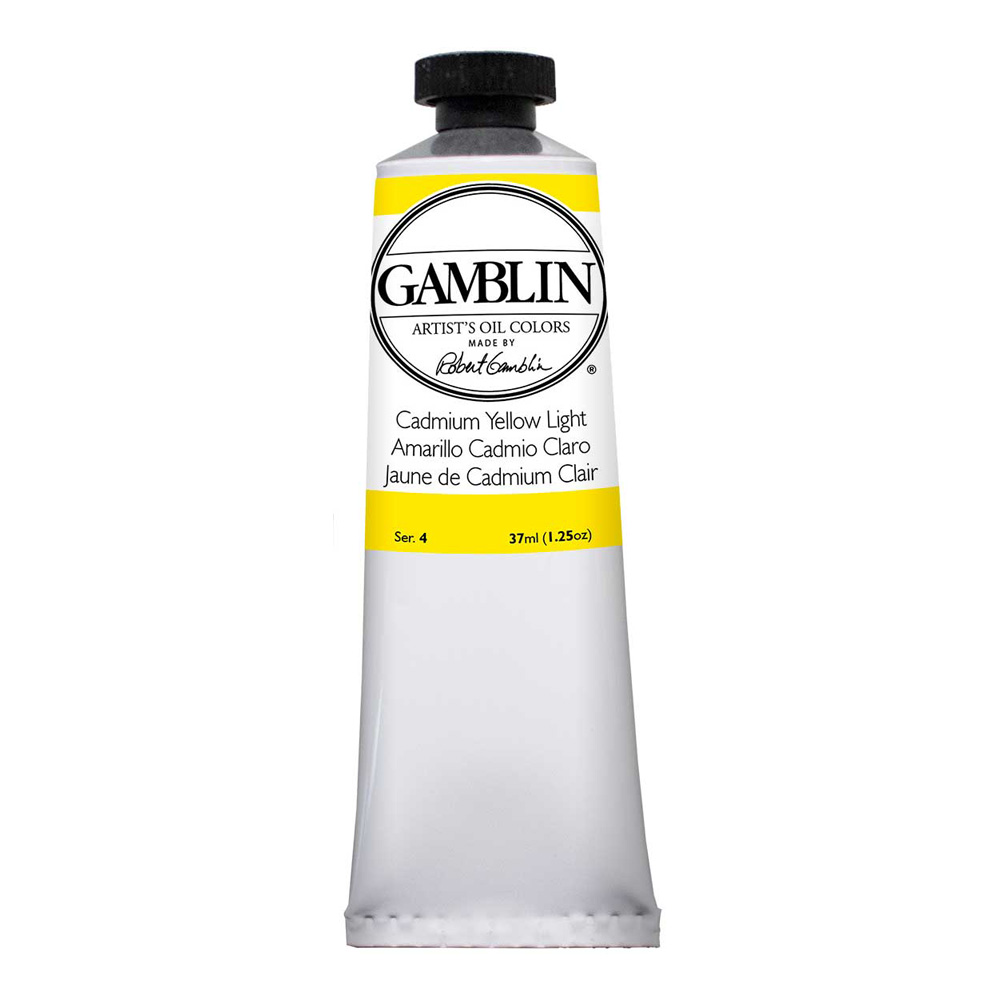 Gamblin Artist Oil 37 ml Cadmium Yellow Lt