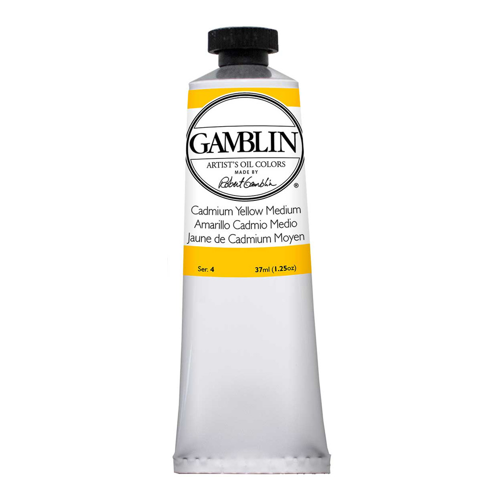 Gamblin Artist Oil 37 ml Cadmium Yellow Med
