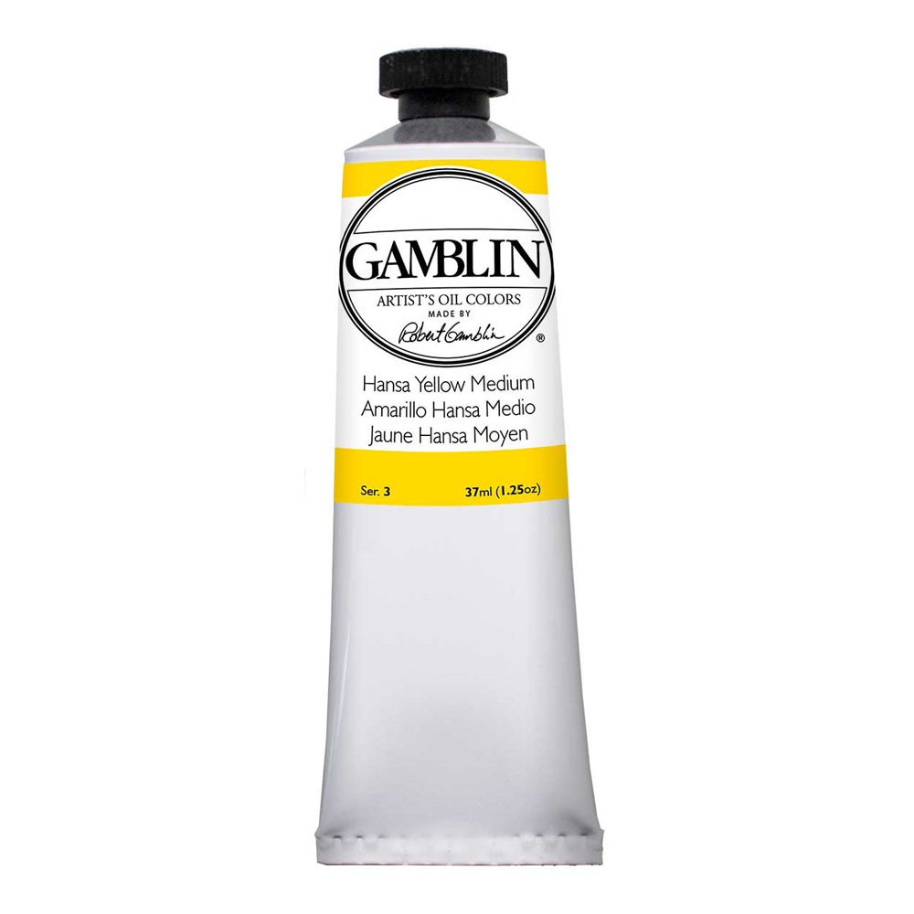 Gamblin Artist Oil 37 ml Hansa Yellow Med