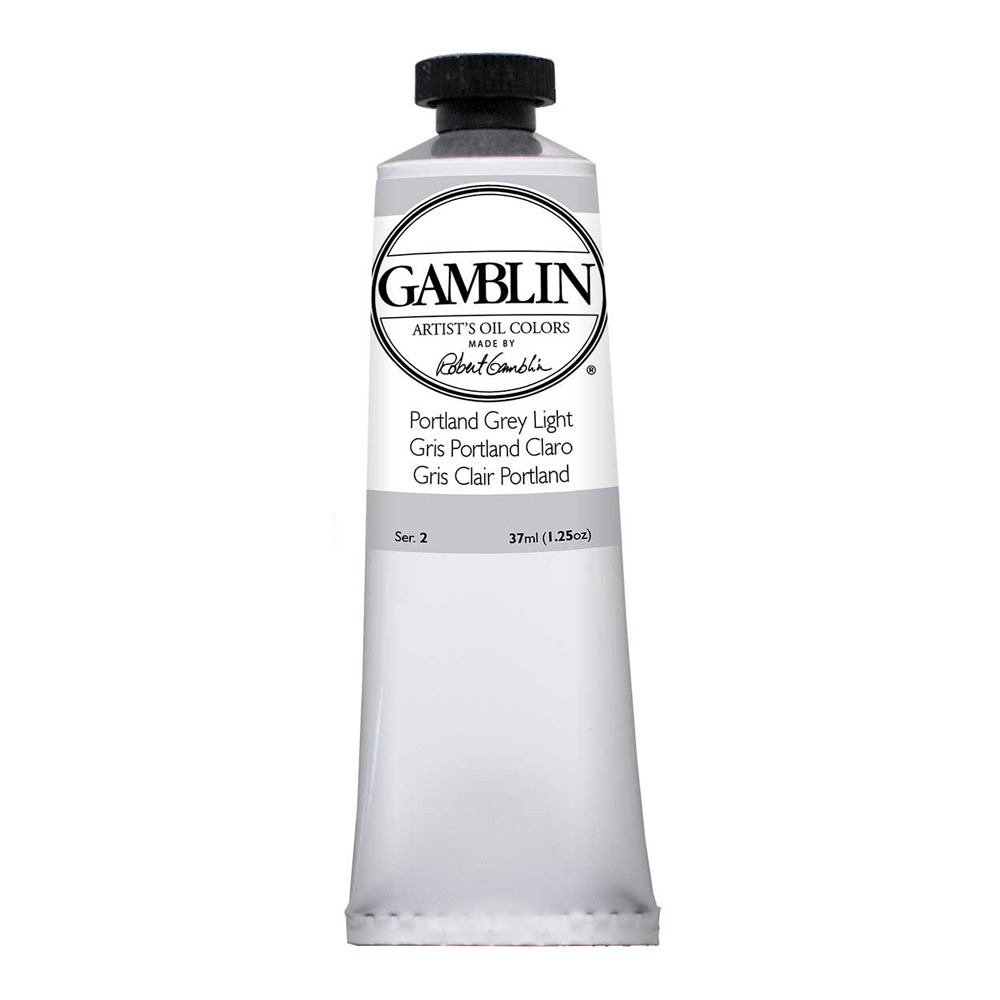 Gamblin Artist Oil 37 ml Portland Grey Lt