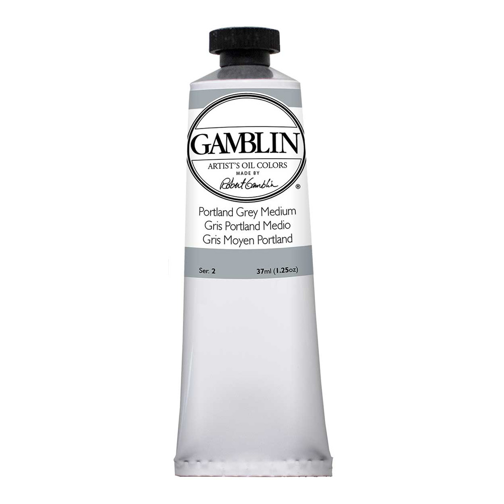 Gamblin Artist Oil 37 ml Portland Grey Med