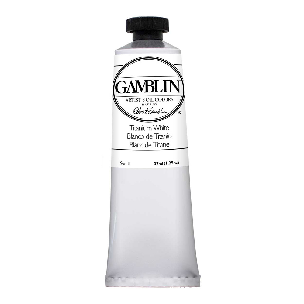 Gamblin Artist Oil 37 ml Titanium White