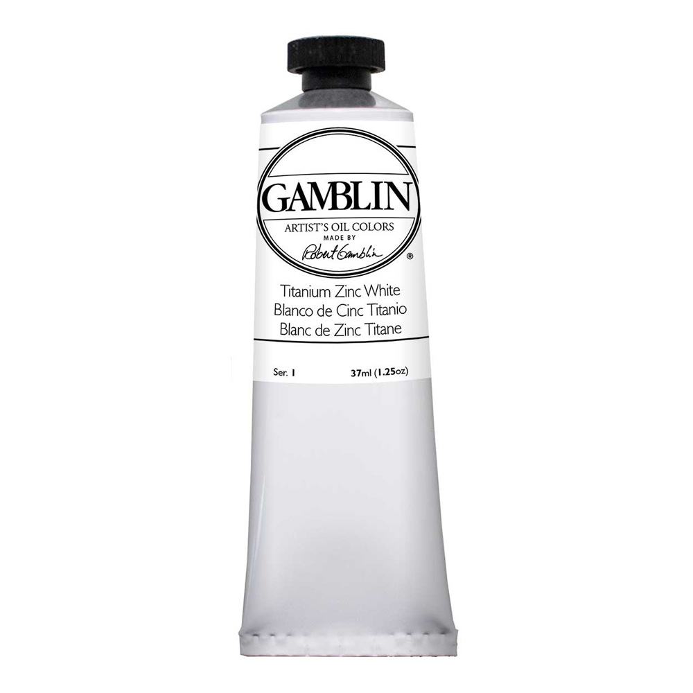 Gamblin Artist Oil 8 oz Titanium-Zinc White