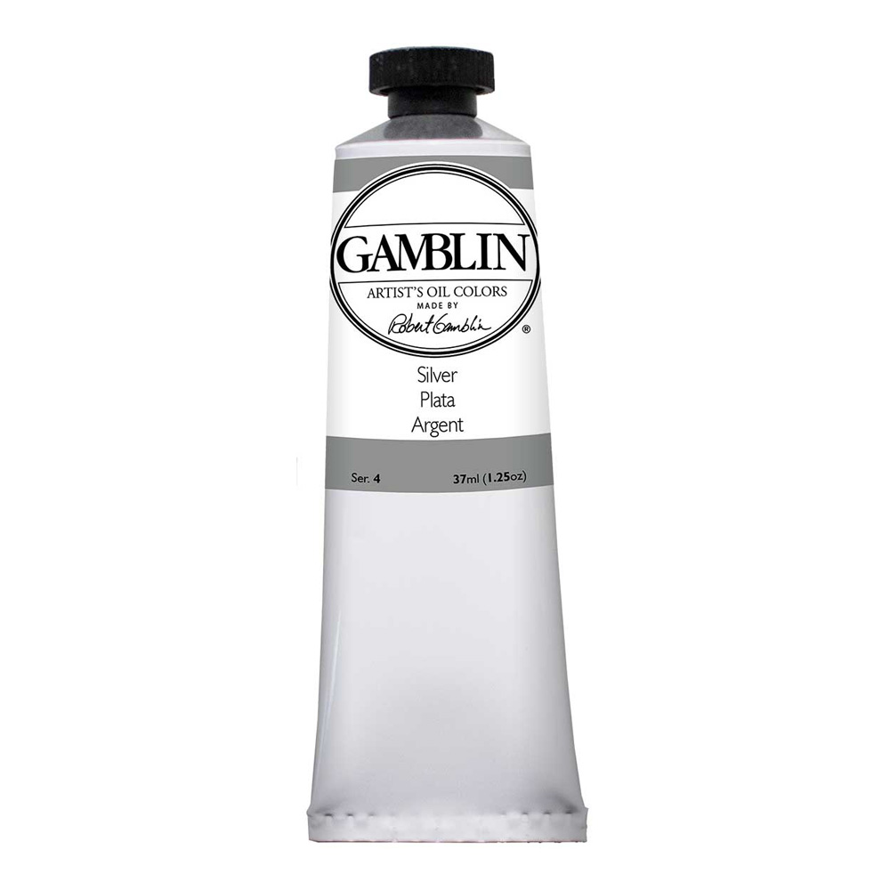 Gamblin Artist Oil 37 ml Silver