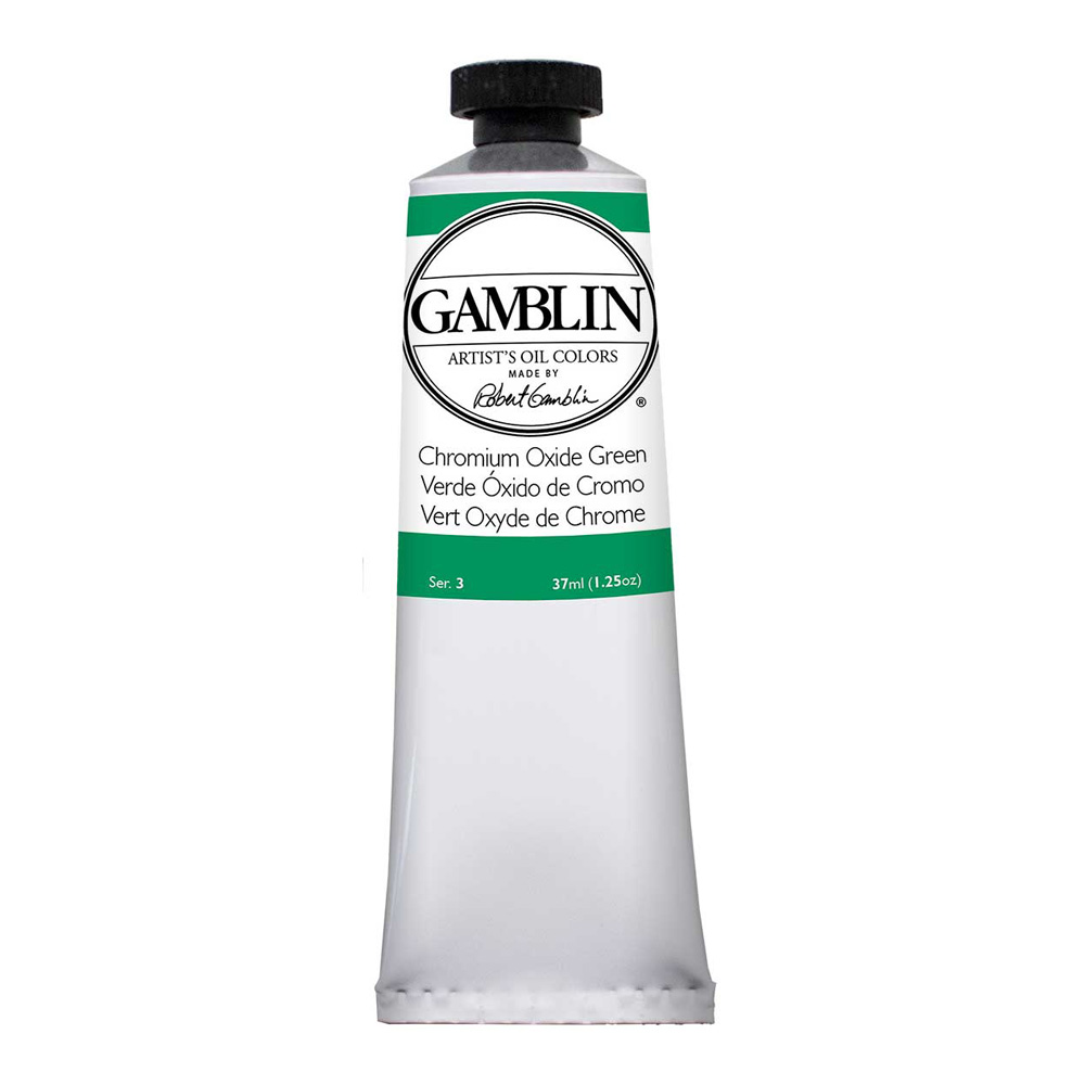 Gamblin Artist Oil 37 ml Chromium Oxide Green
