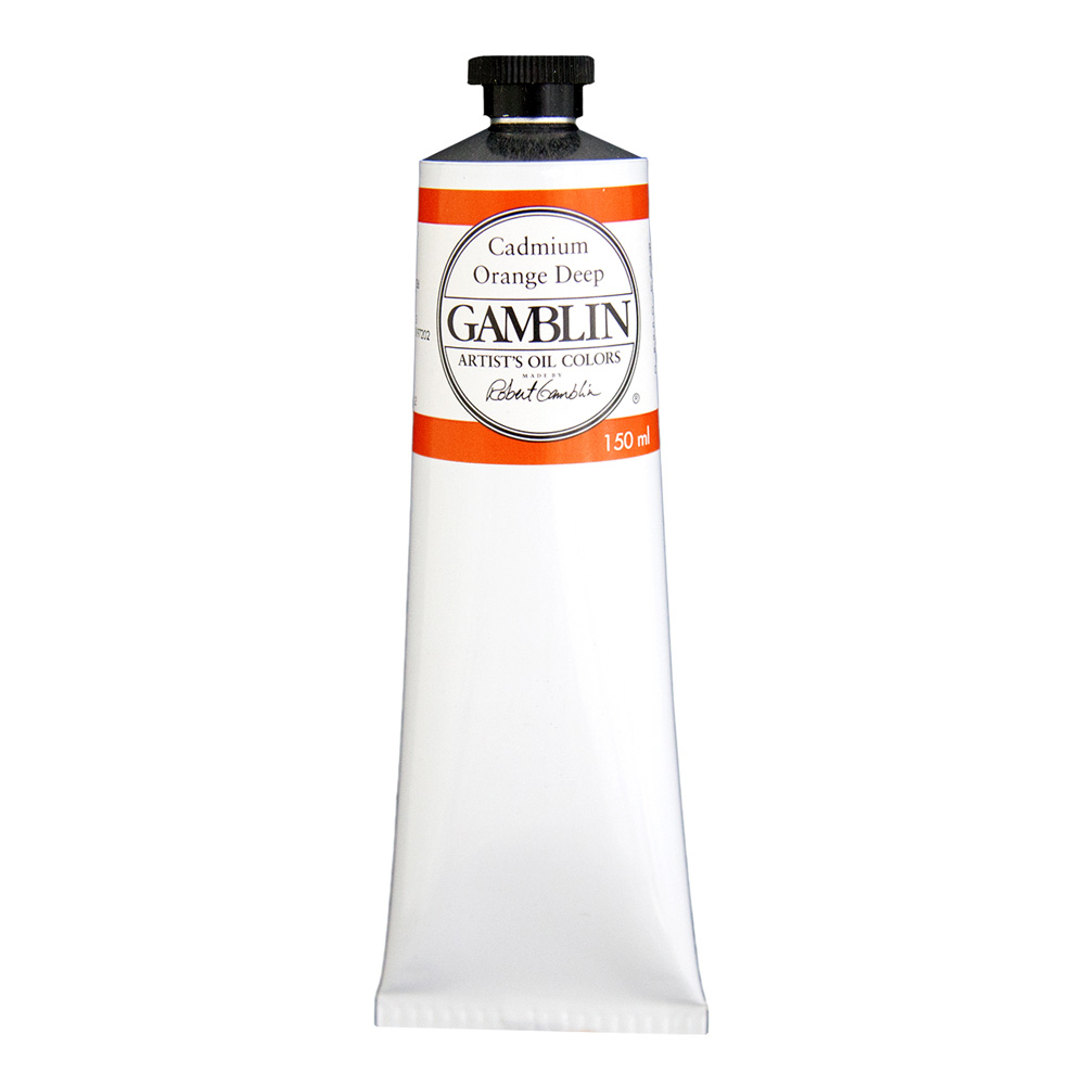 Gamblin Artist Oil 150 ml Cadmium Orange Dp