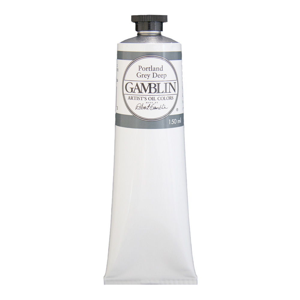 Gamblin Artist Oil 150 ml Portland Grey Dp