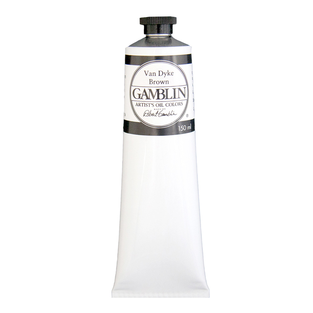 Gamblin Artist Oil 150 ml Van Dyke Brown