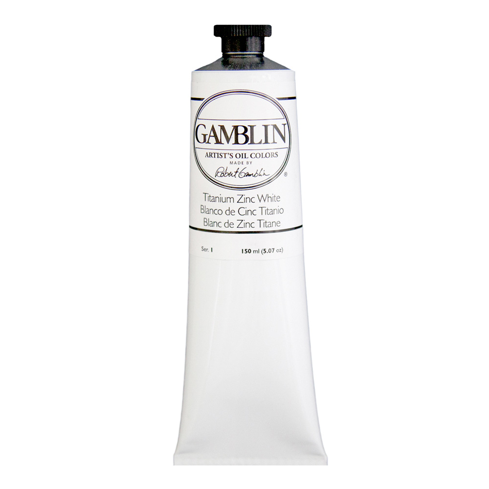 Gamblin Artist Oil 150 ml Titanium-Zinc White