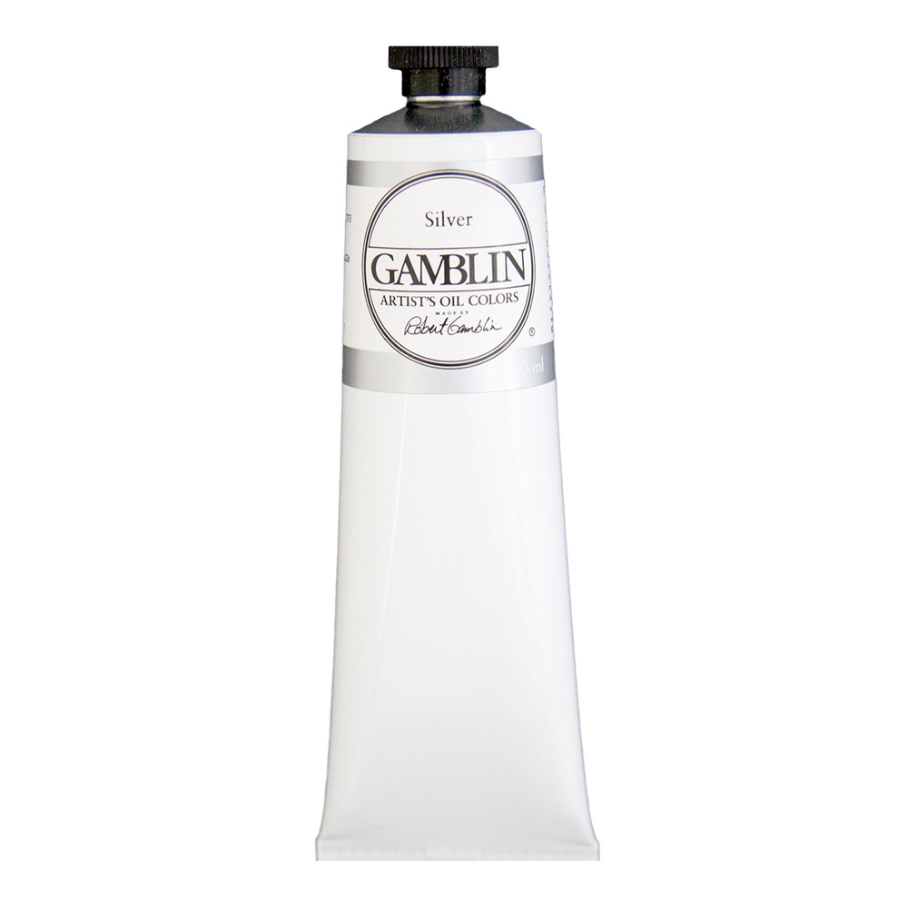 Gamblin Artist Oil 150 ml Silver