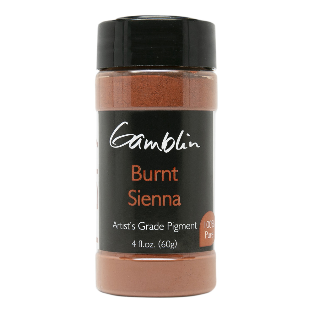 Gamblin Dry Pigment 4 oz Burnt Sienna