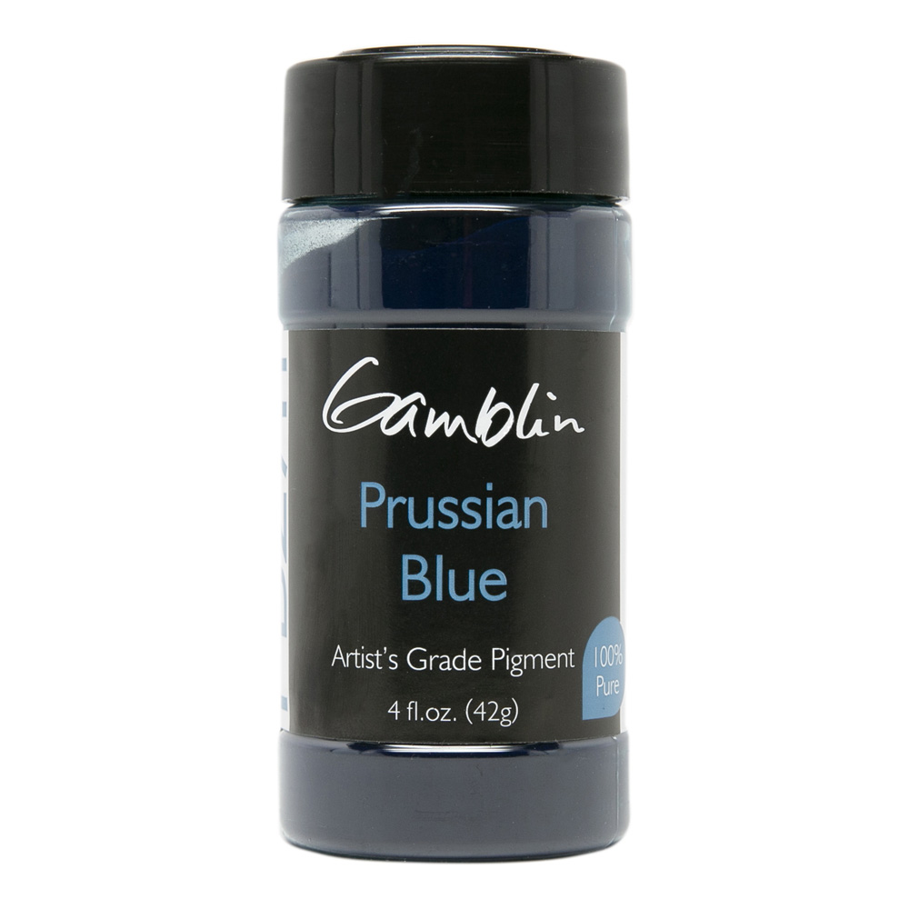 Gamblin Dry Pigment 4 oz Prussian Blue