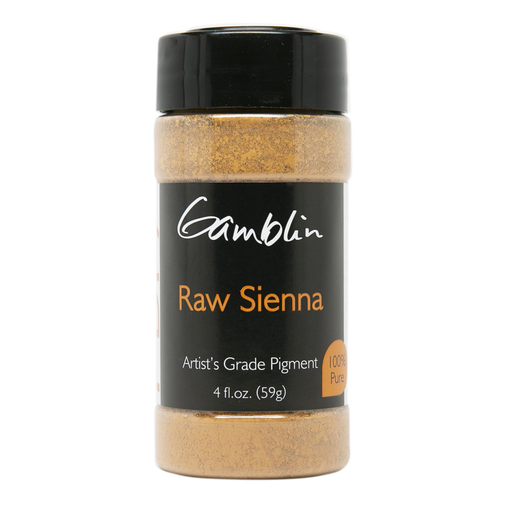 Gamblin Dry Pigment 4 oz Raw Sienna