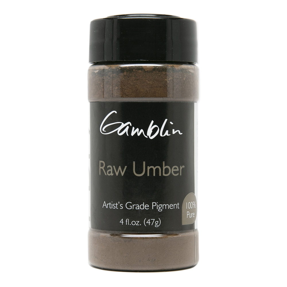 Gamblin Dry Pigment 4 oz Raw Umber