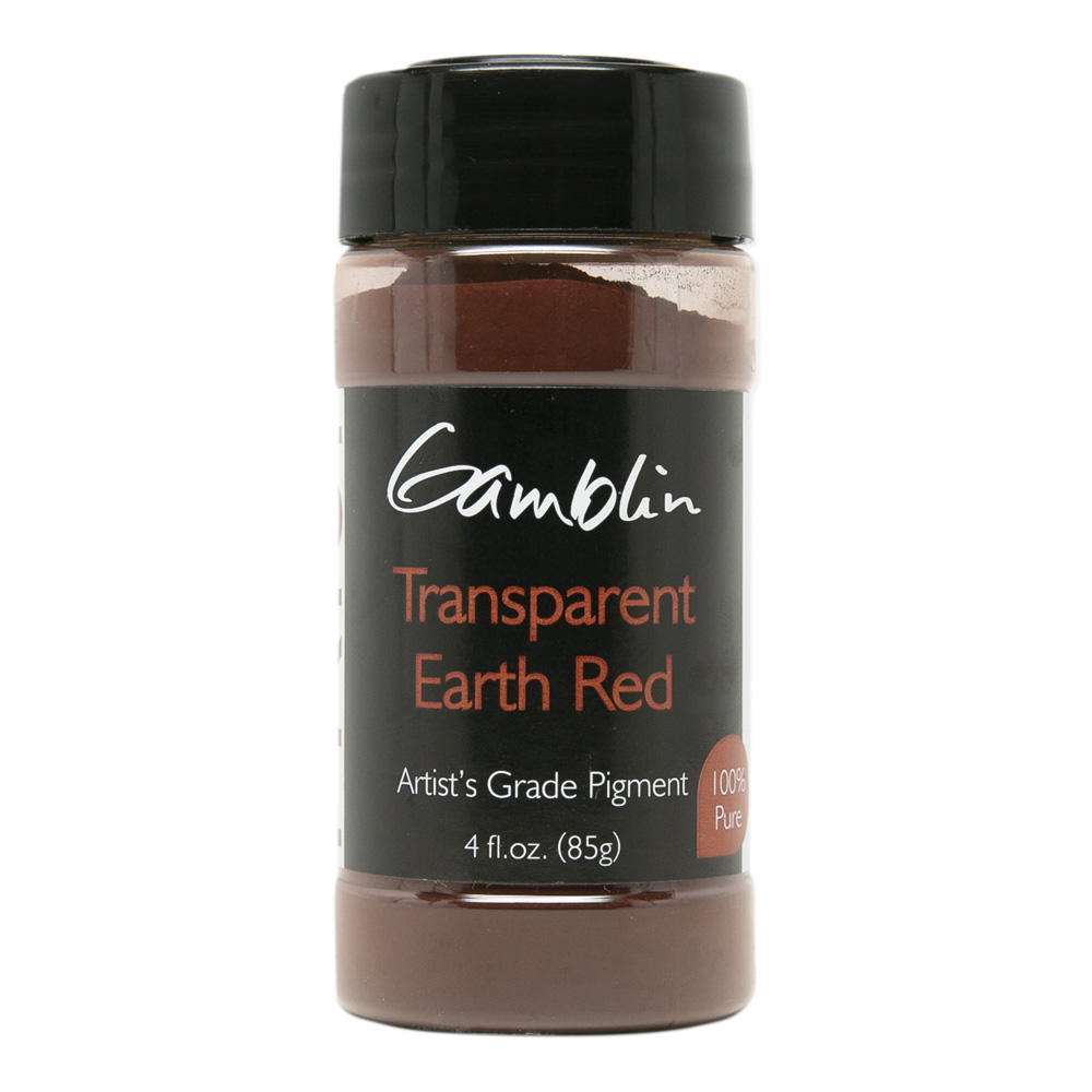 Gamblin Dry Pigment 4 oz Trans Earth Red