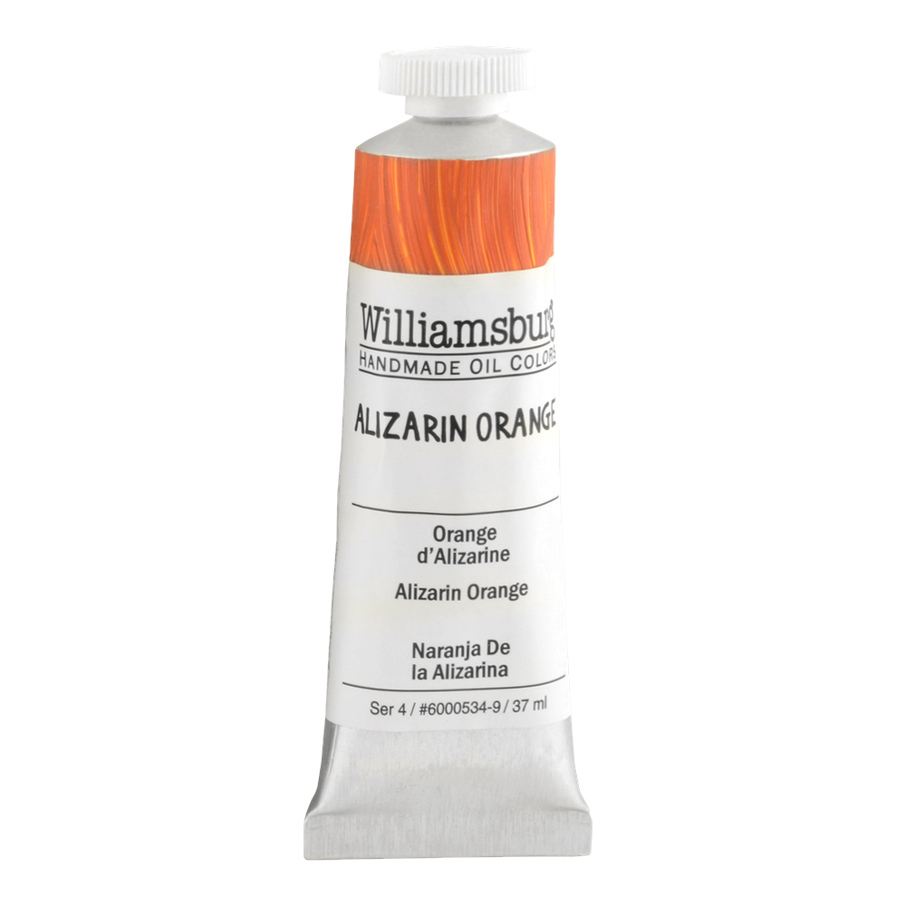 Williamsburg Oil 37 ml Alizarin Orange