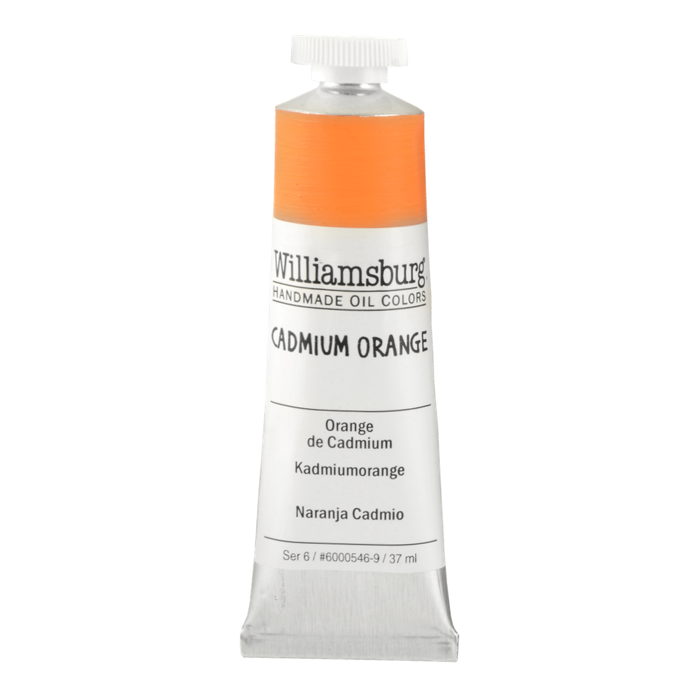 Williamsburg Oil 37 ml Cadmium Orange