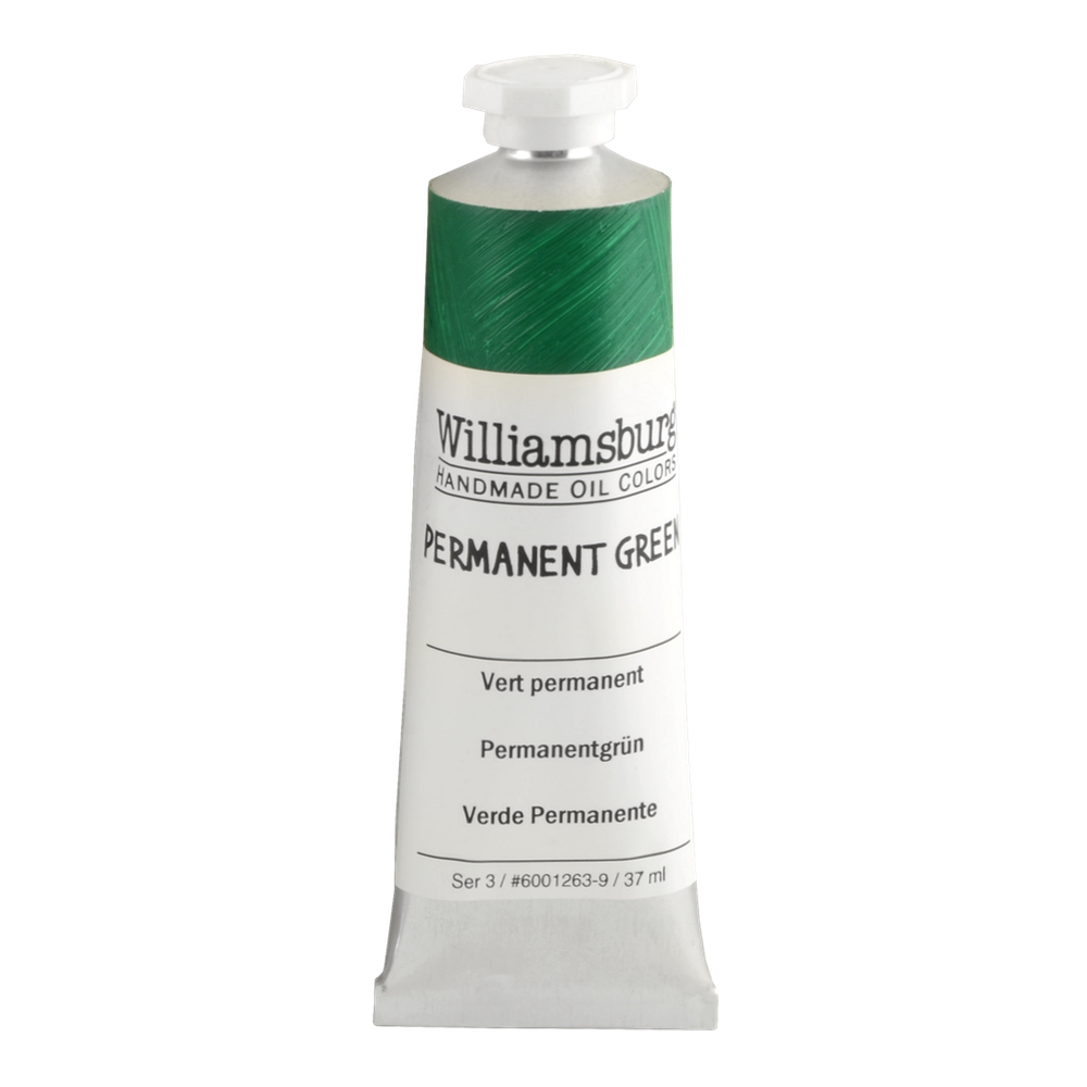 Williamsburg Oil 37 ml Permanent Green