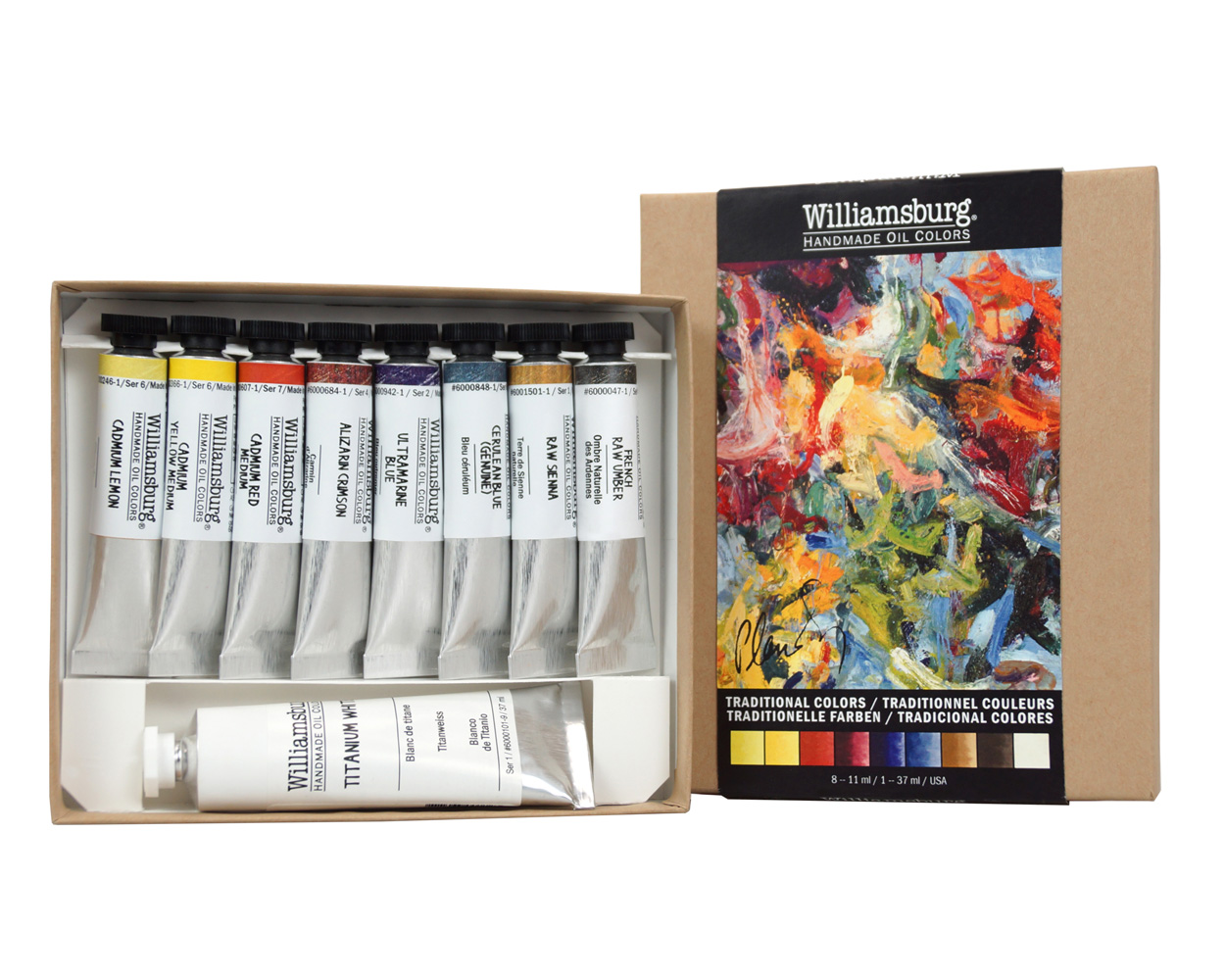 Williamsburg Oil Traditional Colors Set