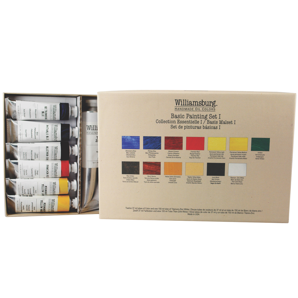 Williamsburg Oil Basic Painting 1 Set Of 13