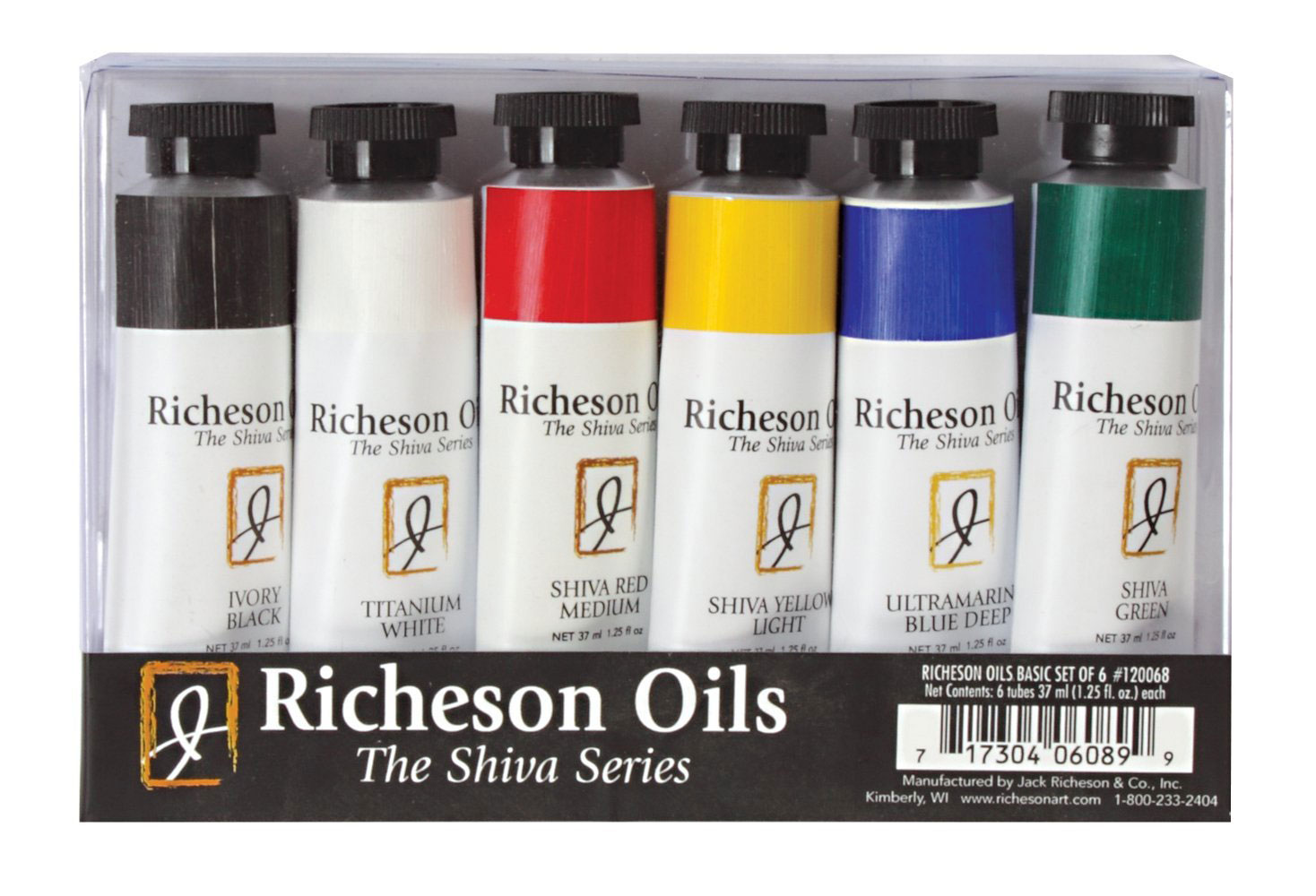Richeson Oils Basic Signature Set/6 Tubes